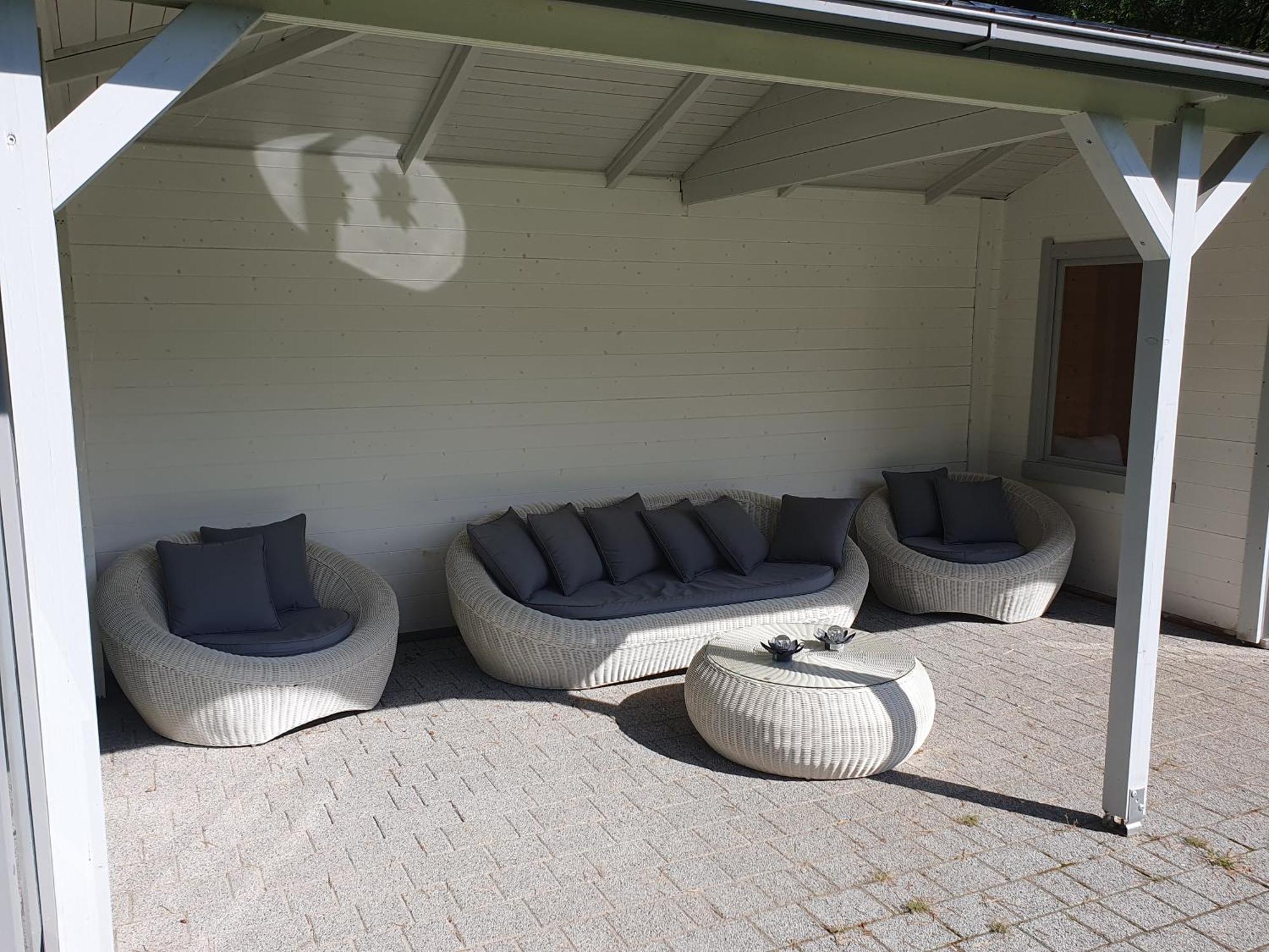 Ferienwohnung Hellwig Wendisch Rietz Buitenkant foto